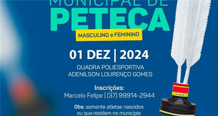 III Campeonato Municipal de Peteca 2024